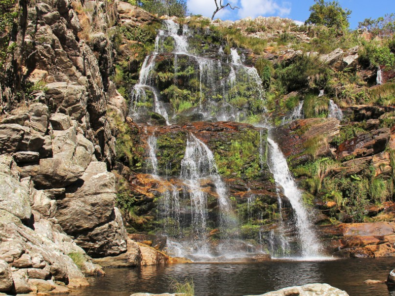 Vista panorâmica da Serra do Cipó em Minas Gerais onde está localizado o Real Cipó Pousada e Eventos